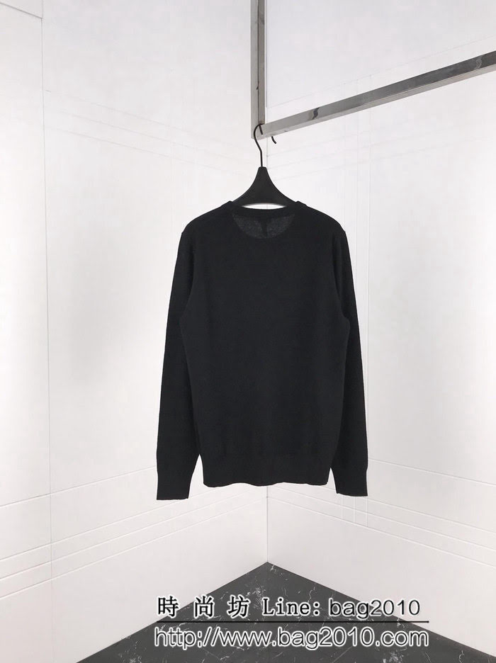 LOEWE羅意威 18SS秋冬最新款 基礎調logo刺繡 男款奴羊毛毛衣 打底百搭款式 ydi2439